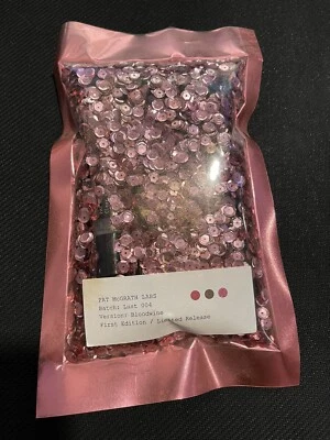 BNIB Pat McGrath Labs Lust 004 Bloodwine kit Lipstick Glitter Pigment Gloss red - Image 1 of 2