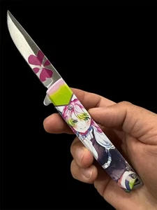 Anime themed Spring Assisted Pocket Knife - Collectible Anime Design Edc PF78C - Picture 1 of 2