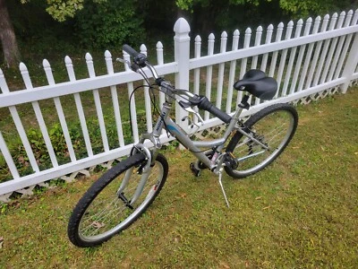 Nishiki Women's Gray Tamarack 26" Bike. Rear suspension seat. Good condition.  - Image 1 of 4