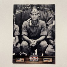 2012 Panini Americana Heroes & Legends Silver Proof /50 Charles McGee #101