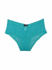 CLEARANCE - Cosabella Trenta LR Lace Boyshort in Blu Mediterran - S/M, M/L - Picture 1 of 1