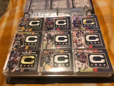 2012 TOPPS FOOTBALL NFL CAPTAIN PATCH 35 CARDS FULL SUB SET - NM CONDITION - Image 1 of 4
