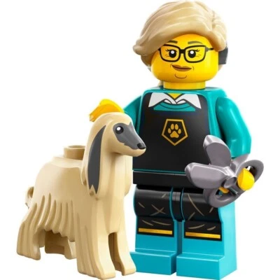 Minifigura colecionável Pet Groomer LEGO Series 25 71045 - Imagem 1 de 3