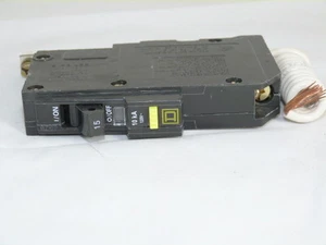 Square D QOB115GFI 1p 15a 120v Ground Fault Circuit Breaker NEW 1-yr Warranty - Picture 1 of 1