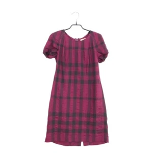 Burberry Pink Ombre Check Print Shift Dress XS - Picture 1 of 6