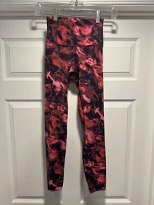 Leggings para mujer Lululemon, 4 rojos negros - Imagen 1 de 3