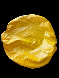 NEW JMI Industrial Barn Fan COVER Vinyl 18oz Yellow ROUND 42" Stretch Over Cover - Picture 1 of 12