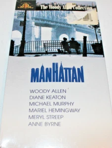 Manhattan (New Sealed VHS 1979) Woody Allen, Diane Keaton, Mariel Hemingway - Picture 1 of 2