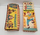Vintage 1950s Howdy Doody and Clarabell Marionettes in Original Boxes