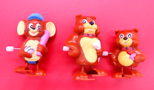 Tom and Jerry Vintage Walkers from 1989 Wind Up Toys Rare Lot of 3