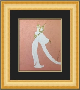 Erte Costume for Madame Phidias Custom Framed Print FREE SHIPPING - Picture 1 of 2