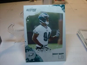 2010 Score Football #381 - Ricky Sapp RC - Philadelphia Eagles (2805) - Picture 1 of 2