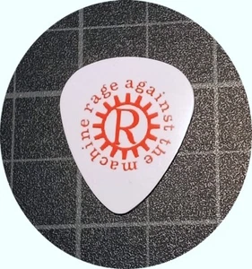 RAGE AGAINST THE MACHINE CUSTOM GUITAR PICKS SET OF 4 - Picture 1 of 3