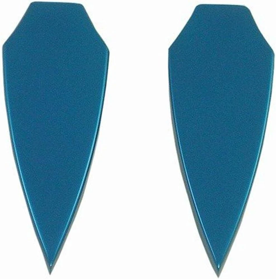 Blue Mirror Block off 06 - 2010 Suzuki GSXR 600 750 1000 CNC Billet Aluminum USA - Imagem 1 de 1