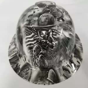 NUOVO CAPPELLO DURO FULL TEM PERSONALIZZATO IDROIMMERSO TRIBUTO MILITARE SALUTO AI CORAGGIOSI - Foto 1 di 6