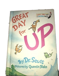 Great Day for Up Dr Seuss 1st Edition 1974 Classic Vintage Children’s Book HC - Imagen 1 de 5