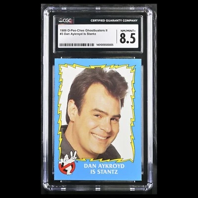 1989 OPC Ghostbusters II - Dan Aykroyd #3 - CGC 8.5 - Изображение 1 из 2