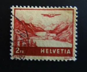 SWITZERLAND C33 AIR POST STAMP USED (1479) - Picture 1 of 2