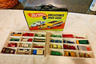 HOT WHEEL COLLECTOR CASE FULL OF OLD CAR'S pre 1970 matchbox Lesney johnny light