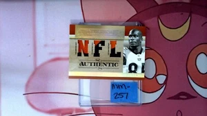 CHAD JOHNSON 2007 TESORI NAZIONALI #TCJ MATERIALE TIMELINE NFL PRIME /25 - Foto 1 di 2