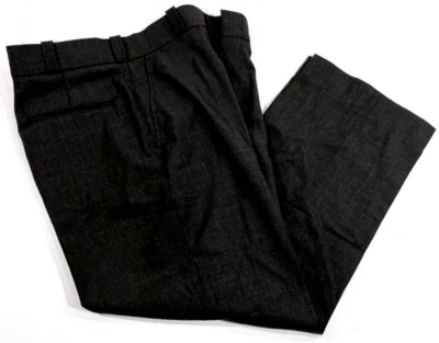 FLYING CROSS MENS 32x27 POLYESTER WOOL PANTS 32282 LEGEND OXFORD GRAY - Image 1 of 2