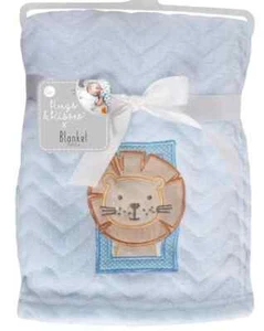 Babydecke Junge Mädchen weiche Fleece Überwürfe Neugeborene Kinderzimmer Wiege Bettdecke Kleinkind - Bild 1 von 3