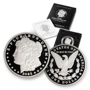2023 Morgan Silver Dollar - San Francisco - Proof in Original Government Packagi - Picture 1 of 1
