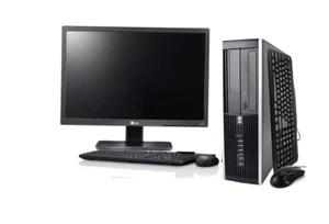 Postazione completa PC + MONITOR 22'' LG HP WINDOWS 10 PRO 500GB MEMORIA 8GB RAM - Imagen 1 de 5