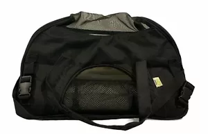 Bolso de viaje Go Plus negro para perro gato mascota cachorro perrera al aire libre 19" de largo - Imagen 1 de 10