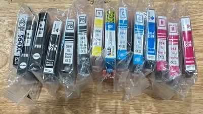14 Printer Ink Replace For HP 564XL Photosmart C5324 C5370 C6380 C6375 7520 - Image 1 of 2