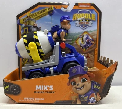 PAW Patrol Rubble & Crew Mix's Mixing Truck NEW - Image 1 of 4