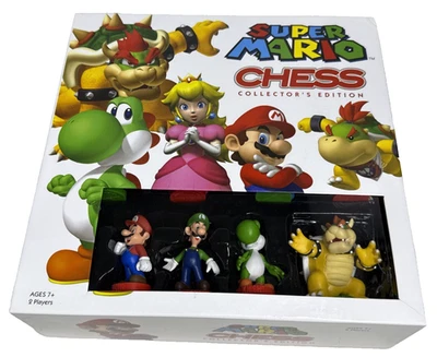 USAopoly Super Mario Chess Collector’s Edition 2010 – Complete Set! - Image 1 of 4
