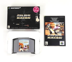 Star Wars Episodio 1 Pod Racer N64 Juego UK PAL Cartucho En Caja Nintendo 64 ⭐️⭐️⭐️⭐️ - Imagen 1 de 7