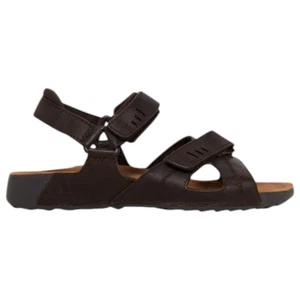 Hush Puppies Mens Brown Hems Comfort Shoes Slide Sandals - Picture 1 of 7