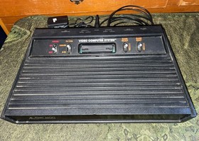 Atari 2600 Darth Vader Black Edition Console Only Tested Works Video Computer