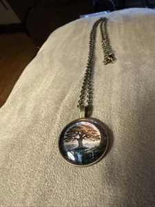 Love This Bronze “Tree Of Life” Pendant Necklace - Picture 1 of 5