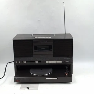 Panasonic Vintage SG-J555L Stereo Music System Turntable Cassette Boombox Prop - Picture 1 of 20