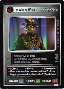 Star Trek CCG Nove di Quindici Near-Mint/NM Comune - The Borg 2001 - Foto 1 di 1