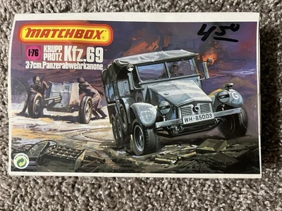Matchbox Krupp Protz Kfz 69 Model 1986 1-76 Germany 🇩🇪 #40088 - Image 1 of 4