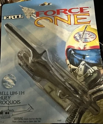 Ertl Force One McDonnell Douglas Army AH-64A Apache Helicopter Diecast #1142 NIB - Image 1 of 2