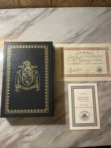 View From the Summit by Sir Edmund Hillary Signed 1st Ed Easton Press LN HC 1999 - Picture 1 of 5