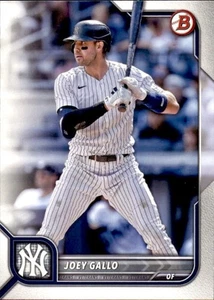 2022 Bowman Base Veteran Paper #8 Joey Gallo New York Yankees - Bild 1 von 2