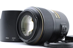 Objectif Nikon AF-S MICRO NIKKOR 105 mm f/2,8 G SWM VR ED avec capot du Japon comme neuf - Photo 1/24