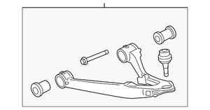 Genuine GM Lower Control Arm 84114505 - Picture 1 of 4
