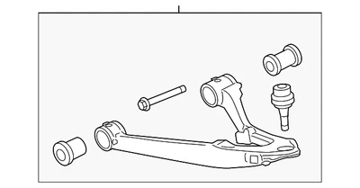 Genuine GM Lower Control Arm 84114505 - Image 1 of 4