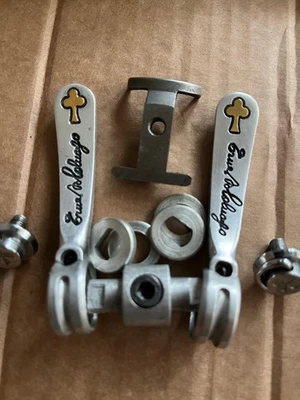 Colnago 30th Campagnolo Crono Aero Lo Pro Pursuit Panto Oro Set Oval Cx  Shifter - Bild 1 von 3