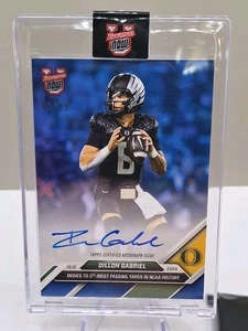 2024 DILLON GABRIEL /49 BOWMAN U ON-CARD AUTO  NFL CLEANED BROWNS  - Picture 1 of 3