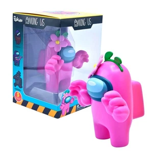 Just Toys LLC Among Us Sammelfigur (rosa und Blume) - Bild 1 von 7