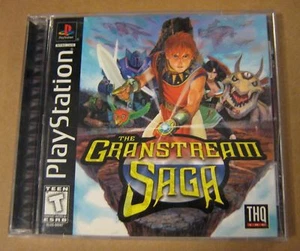 THE GRANSTREAM SAGA NTSC USA Playstation PS1 PSX PSONE Day one edition USED - Picture 1 of 3