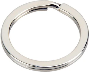 Hardened Stainless Steel Split Rings, pet tags craft Hobbies Hardware ALL SIZES - Picture 1 of 47